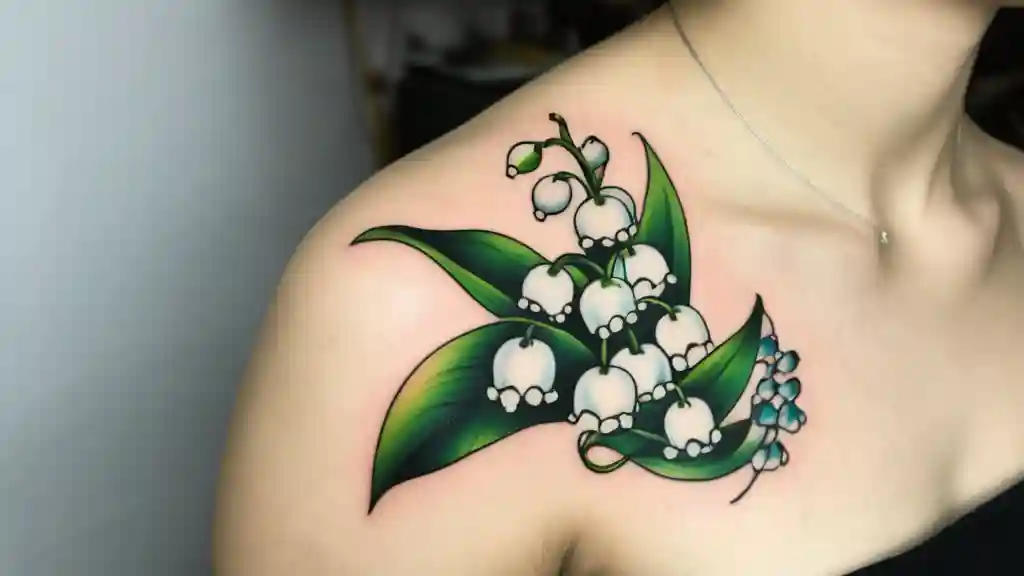 Geburtsblumen-Tattoo