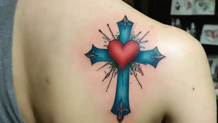 cross tattoo for men