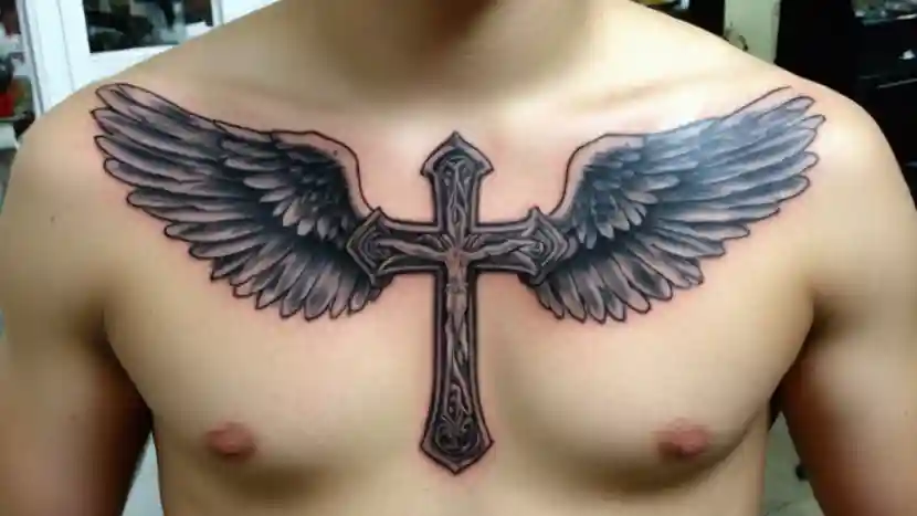 cross tattoo for men