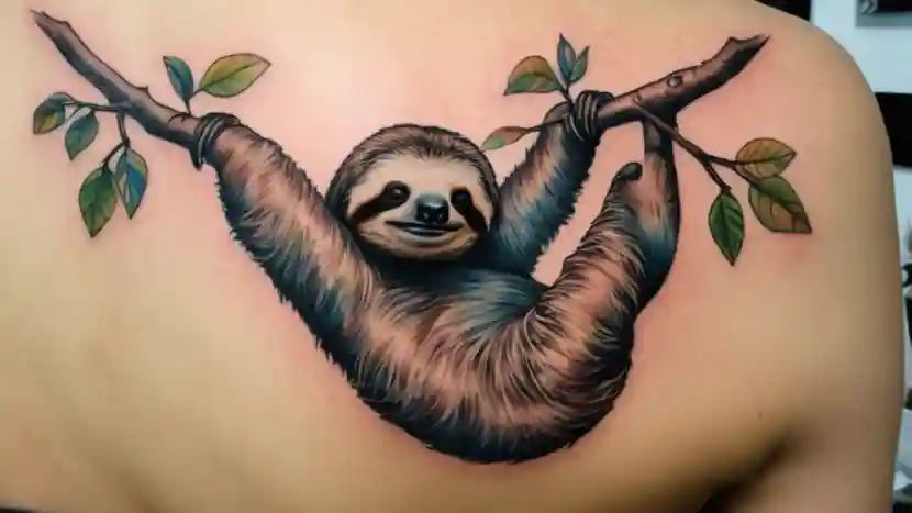 sloth-tattoo