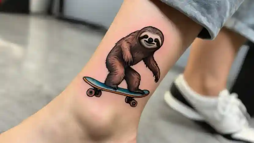 sloth-tattoo